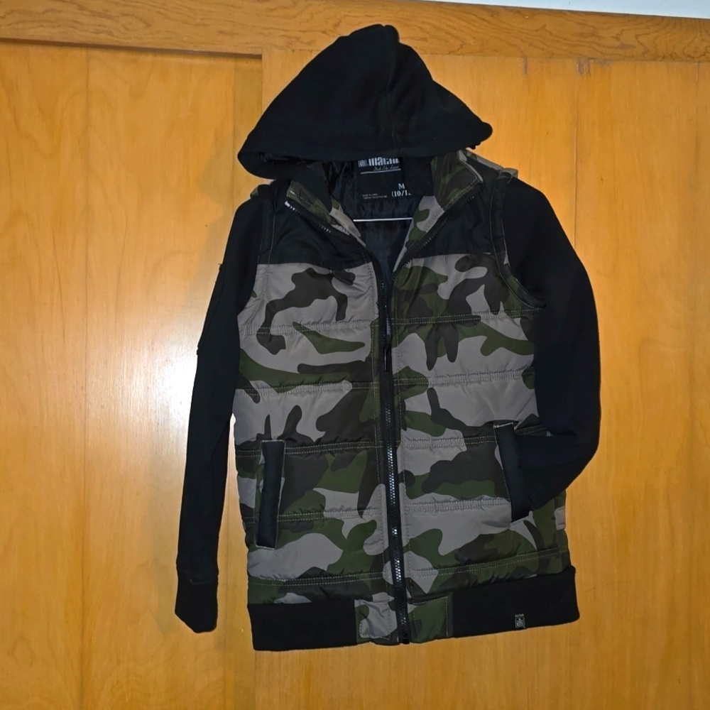 Mk Machine 2fer Camo Hoodie Jacket M (10/12)